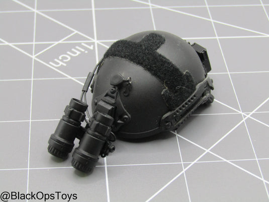 Black Helmet w/NVG (READ DESC)