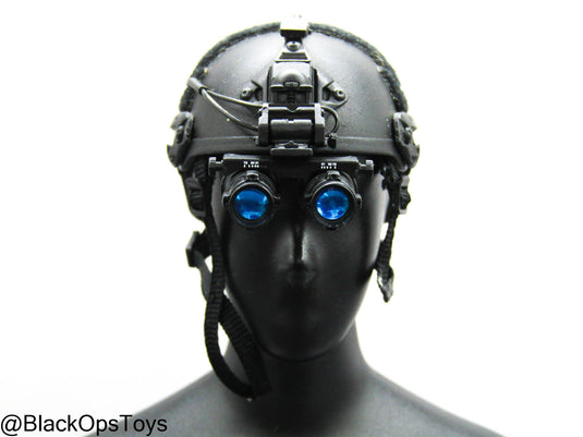 Black Helmet w/NVG (READ DESC)