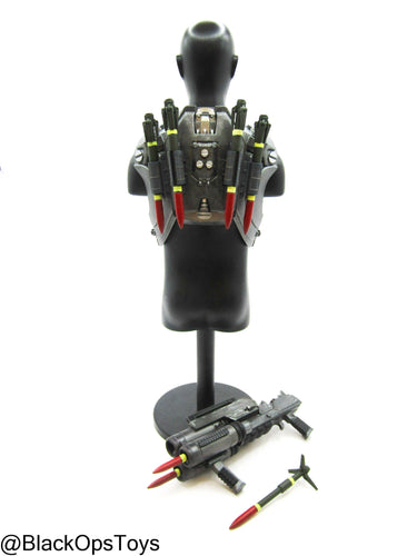 GI JOE - Cobra Major Bludd - Rocket Launching Chest Armor w/Rocket Launcher