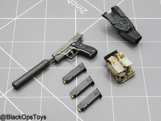 DEVGRU ONS GERONIMO - Leather Like Battle Belt Set w/Pistol