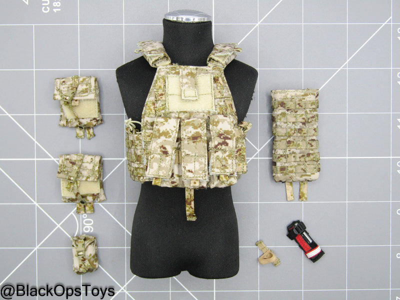 Load image into Gallery viewer, DEVGRU ONS GERONIMO - AOR1 6094K Plate Carrier Set
