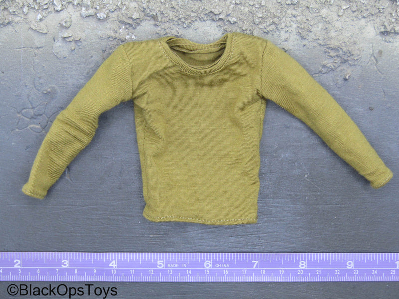 Load image into Gallery viewer, Fury - Sherman Tank Loader - Brown Long Sleeve Shirt
