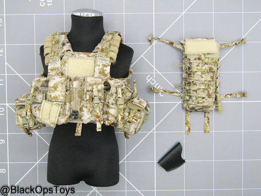 DEVGRU ONS GERONIMO - AOR1 1961G Chest Rig & Slick Plate Carrier