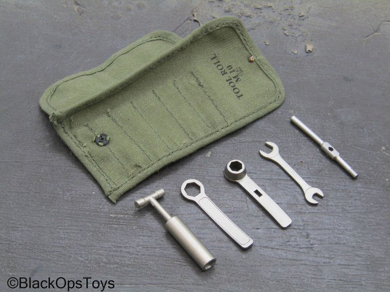 Load image into Gallery viewer, Fury - Sherman Tank Loader - M10 Tool Roll w/Tools
