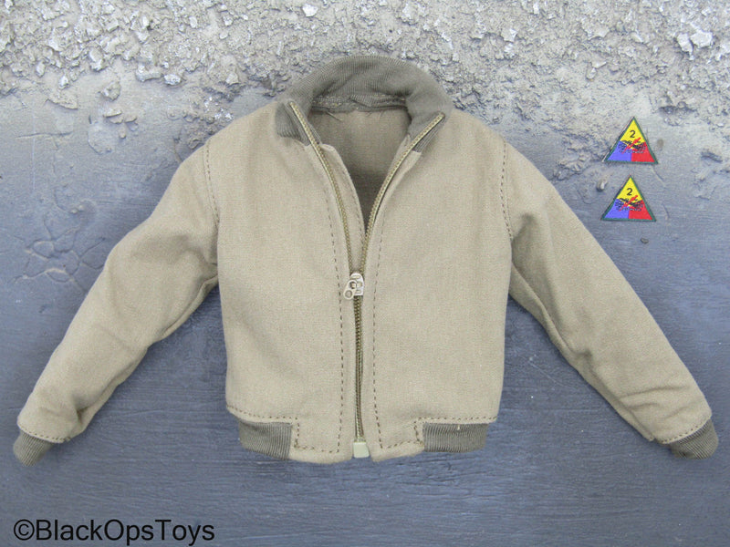 Load image into Gallery viewer, Fury - Sherman Tank Loader - Field Jacket w/Patch Set

