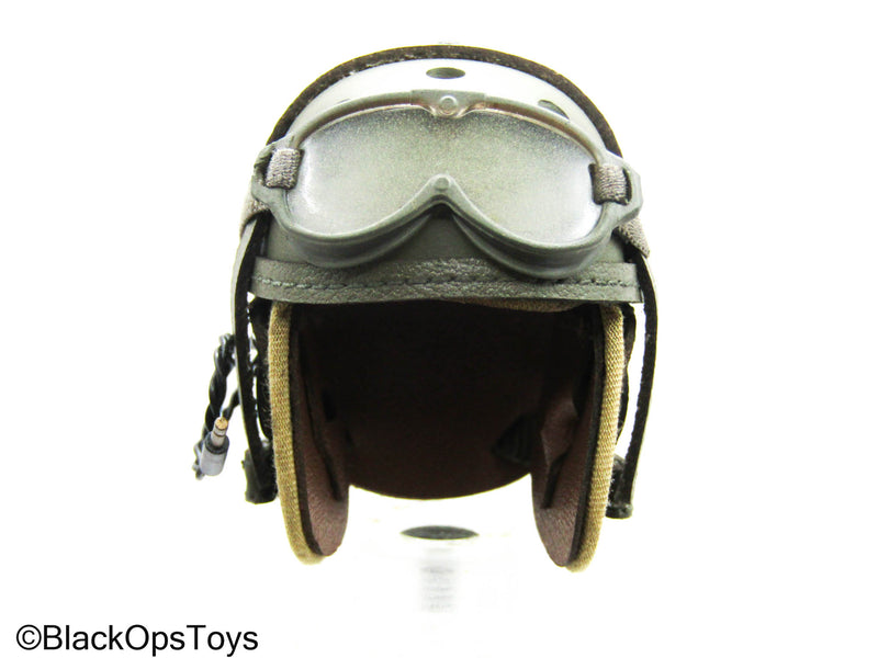 Load image into Gallery viewer, Fury - Sherman Tank Loader - Leather M1938 Tank Helmet
