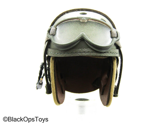 Fury - Sherman Tank Loader - Leather M1938 Tank Helmet