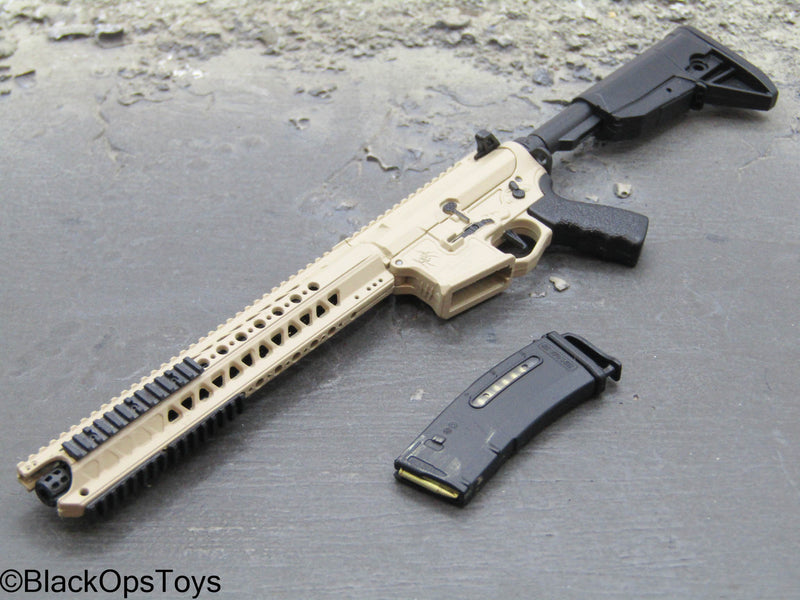Load image into Gallery viewer, PMC Weapon Set F Ver. B - Tan LVOA Rifle
