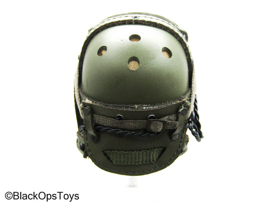 Fury - Sherman Tank Loader - Leather M1938 Tank Helmet