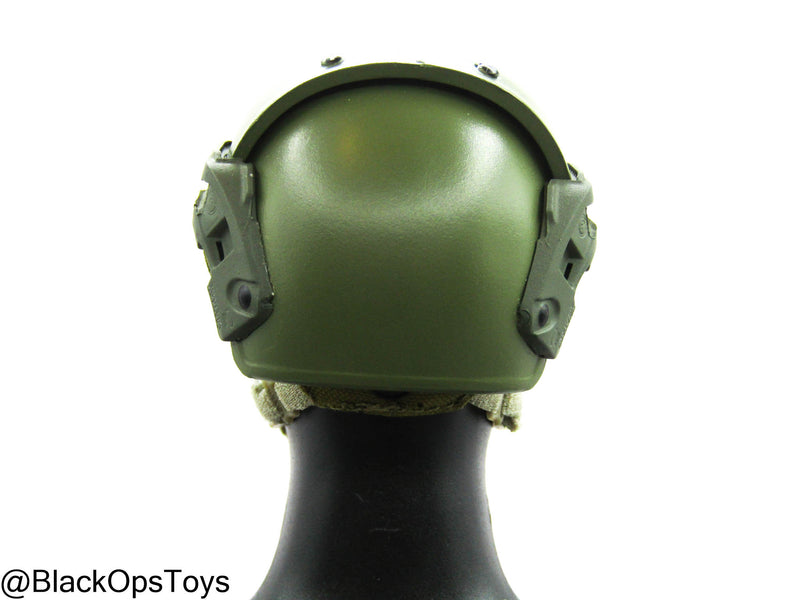 Load image into Gallery viewer, Special Forces Weapon Set F - OD Green Helmet Set
