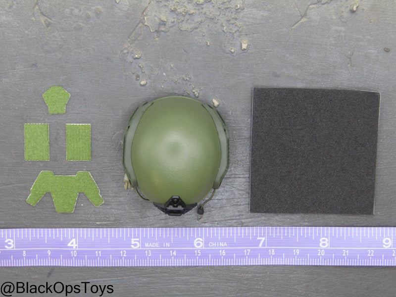 Load image into Gallery viewer, Special Forces Weapon Set F - OD Green Helmet Set
