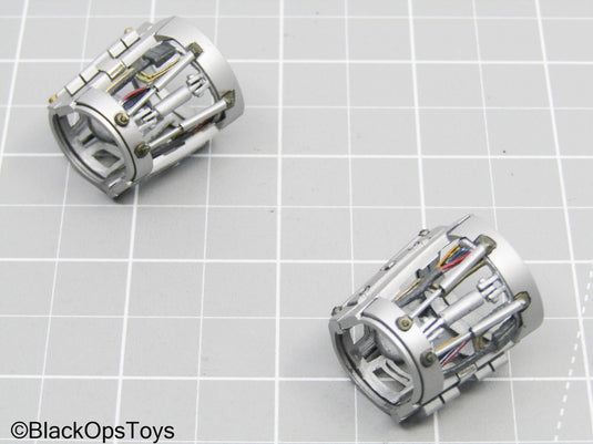 Marvel - Ironman - Silver Arm Gauntlets (Hot Toys)
