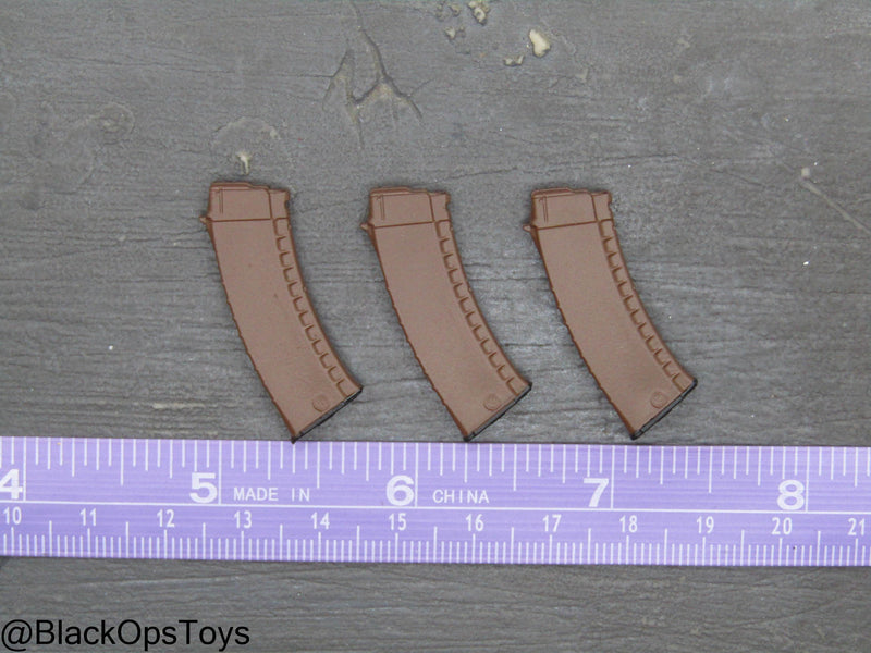 Load image into Gallery viewer, Special Forces Weapon Set F - Brown Magazine Set (x3)
