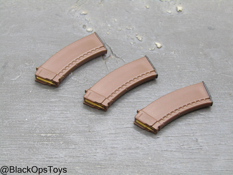 Load image into Gallery viewer, Special Forces Weapon Set F - Brown Magazine Set (x3)
