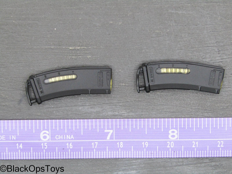 Load image into Gallery viewer, PMC Weapon Set F Ver. A - Black Windowed Magazines (x2)
