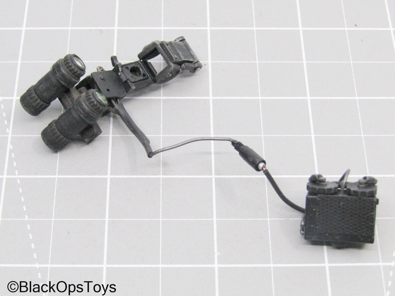 Load image into Gallery viewer, Black Night Vision Goggles w/Attachments (Hot Toys)
