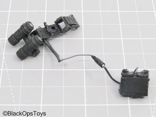 Black Night Vision Goggles w/Attachments (Hot Toys)