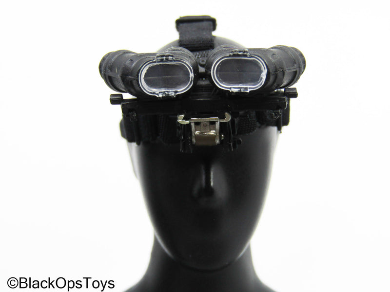 Load image into Gallery viewer, Black Night Vision Goggles w/Attachments (READ DESC)
