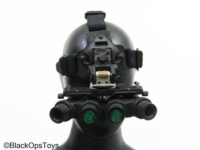 Load image into Gallery viewer, Black Night Vision Goggles w/Attachments (READ DESC)
