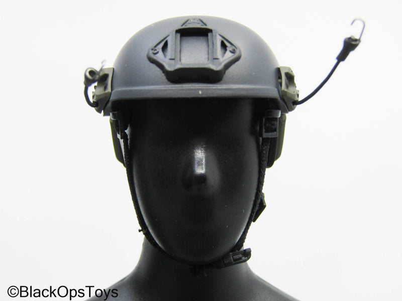 Load image into Gallery viewer, Blue NVG Helmet w/Padding
