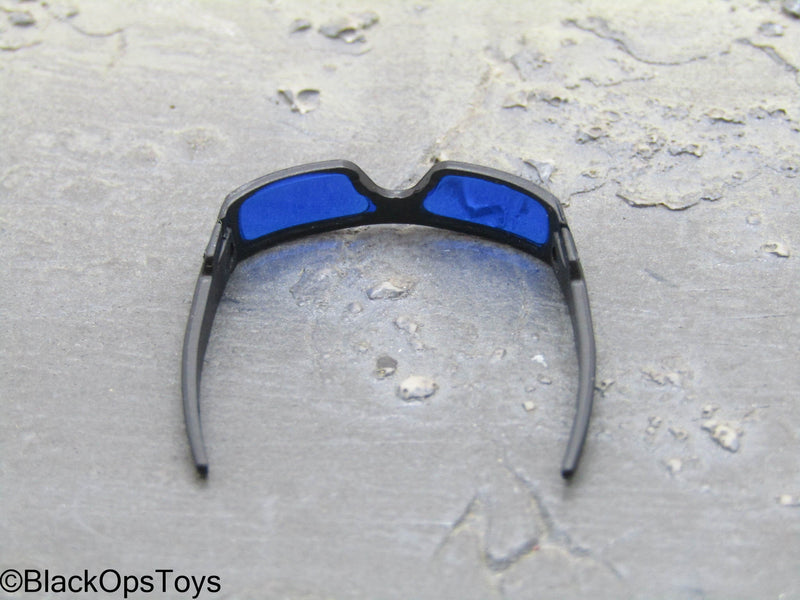 Load image into Gallery viewer, PMC Weapon Set F Ver. D - Black Glasses w/Blue Lens
