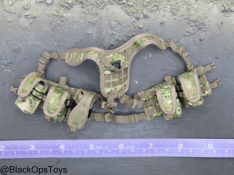 Load image into Gallery viewer, US Army Joe Brennan - Multicam Chest Rig w/Mag Pouch Set

