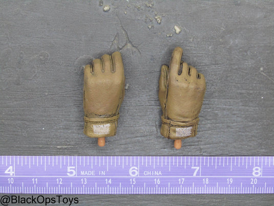 US Army Joe Brennan - Brown Gloved Hand Set (x2)