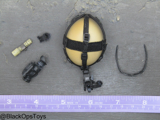 US Army Joe Brennan - Tan Helmet w/NVG Set & Glasses