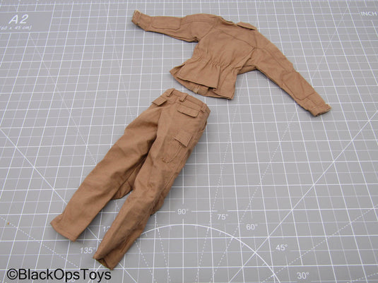 Coyote Tan Combat Uniform Set (DAM)