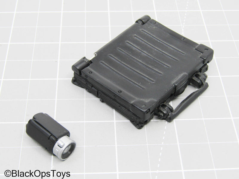 Load image into Gallery viewer, Metal Black Military Laptop w/Digital Camcorder
