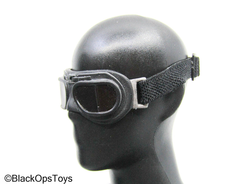 Load image into Gallery viewer, Black Aviator Goggles
