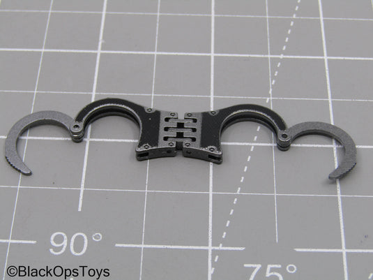 Black Hinged Handcuffs (Hot Toys)