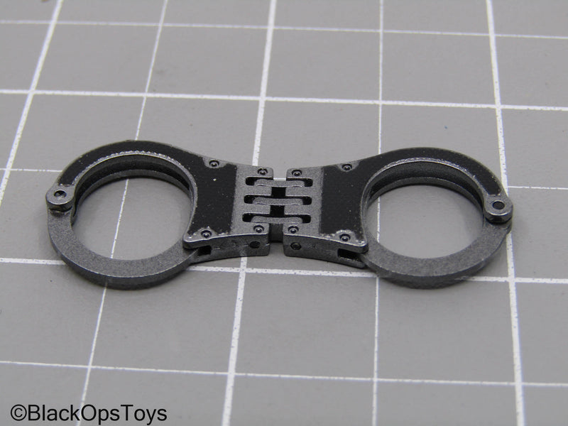 Load image into Gallery viewer, Black Hinged Handcuffs (Hot Toys)
