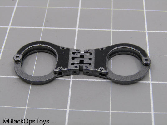 Black Hinged Handcuffs (Hot Toys)