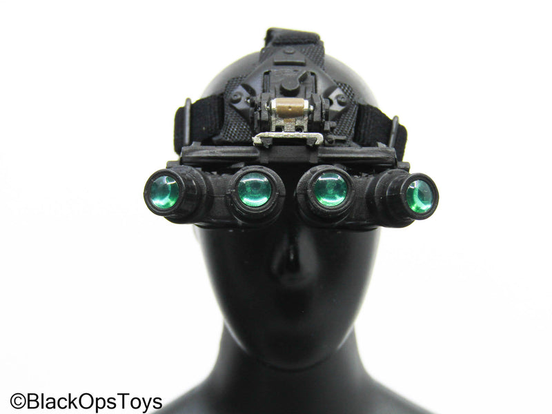 Load image into Gallery viewer, Black Night Vision Goggles w/Attachments
