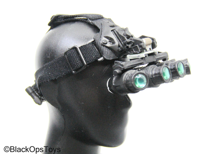 Load image into Gallery viewer, Black Night Vision Goggles w/Attachments
