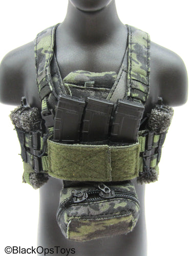 Veteran Tactical Instructor Z - Black Multicam Body Armor w/Chest Rig