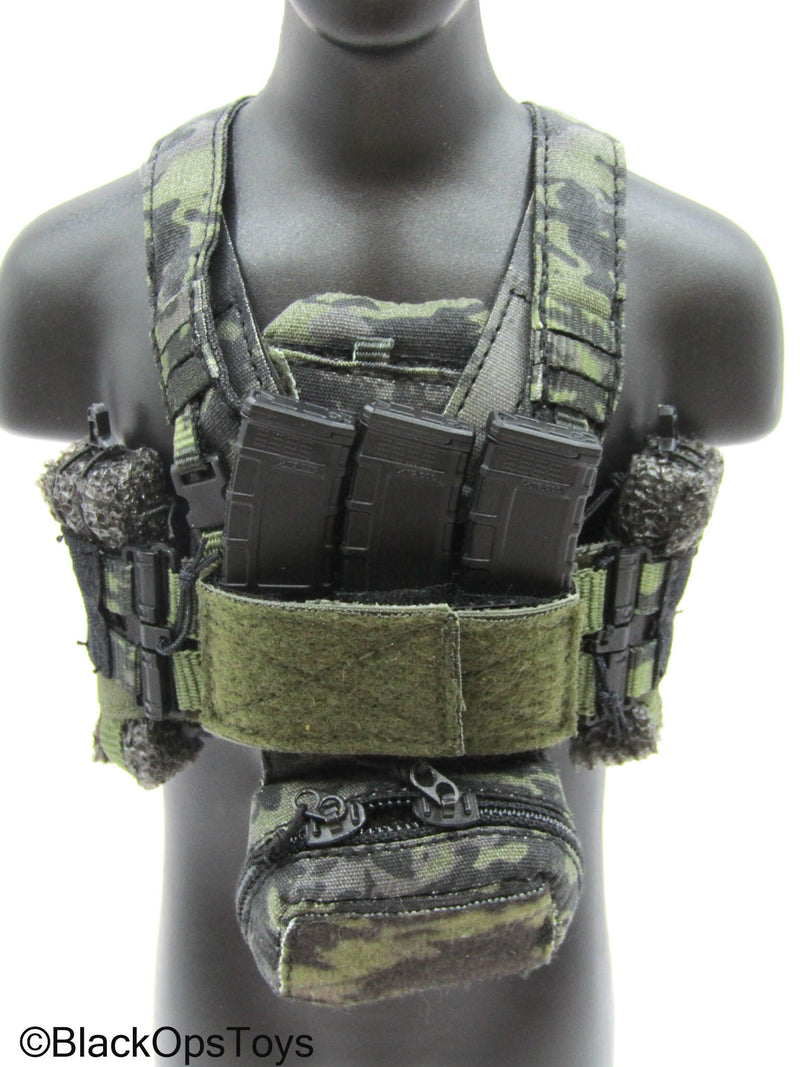 Load image into Gallery viewer, Veteran Tactical Instructor Z - Black Multicam Body Armor w/Chest Rig
