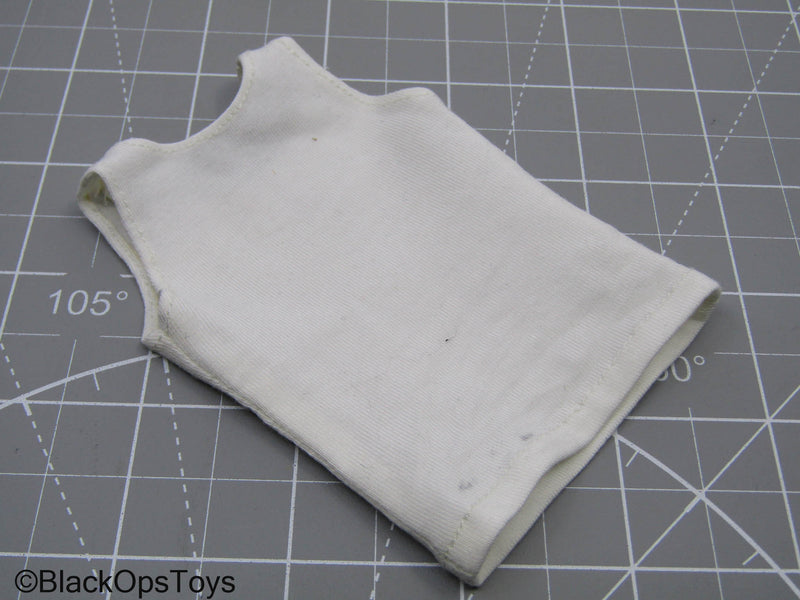 Load image into Gallery viewer, Weathered White Tank Top Sleeveless Shirt
