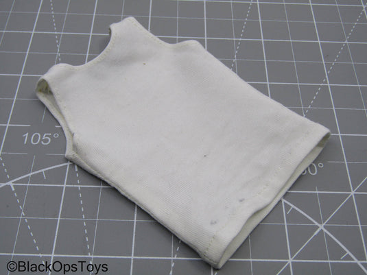 Weathered White Tank Top Sleeveless Shirt