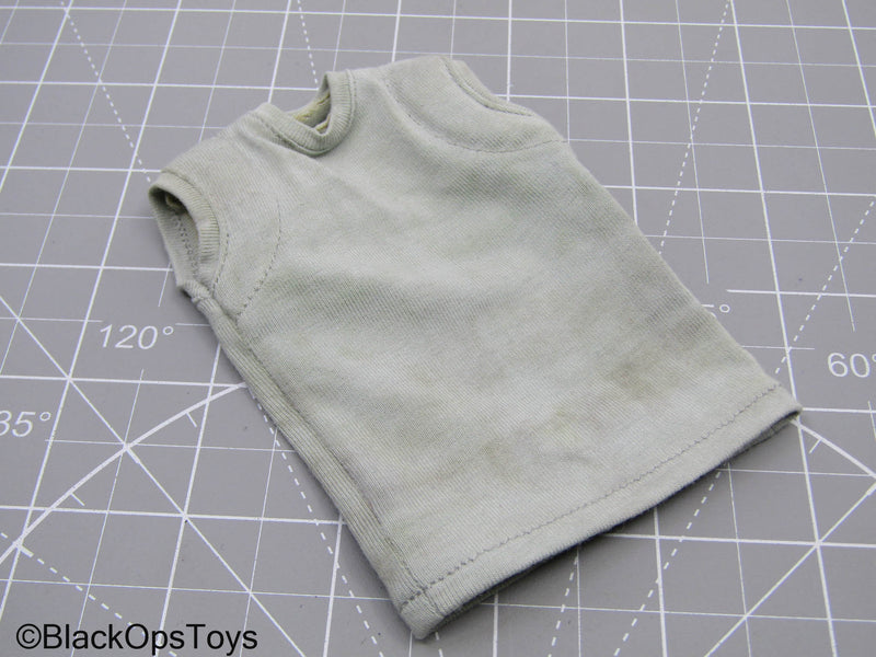 Load image into Gallery viewer, Weathered Sage Green Tank Top Sleeveless Shirt
