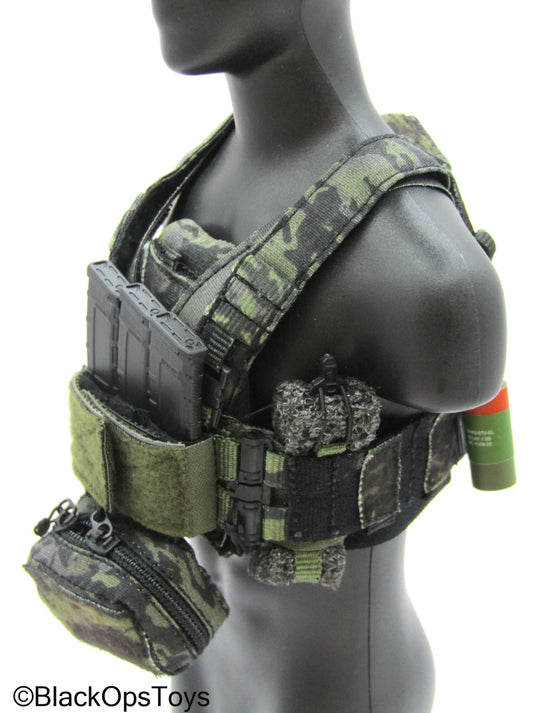 Veteran Tactical Instructor Z - Black Multicam Body Armor w/Chest Rig