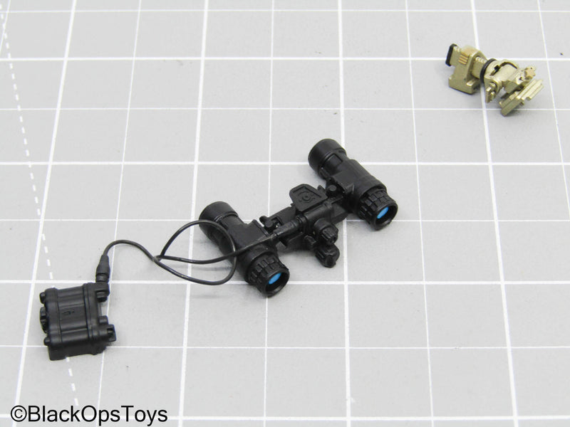 Load image into Gallery viewer, Black Night Vision Goggles w/Attachments
