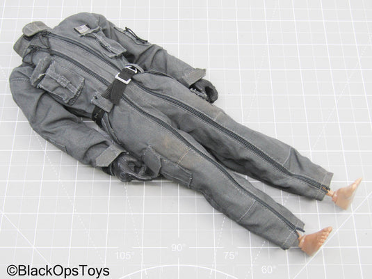 Grey Flight Suit - Male Full Dressed Body (DAM Toys)