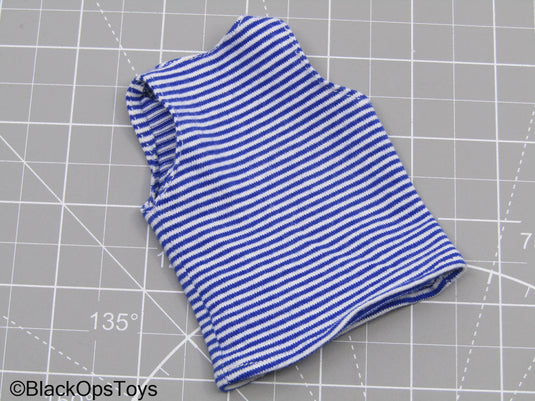 Blue & White Tank Top Sleeveless Shirt (DAM Toys)