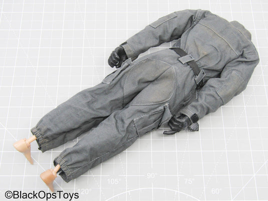 Grey Flight Suit - Male Full Dressed Body (DAM Toys)