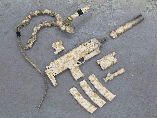 U.S. Navy Seal - AOR Camo MP7 w/Extendable Stock & Accessory Set