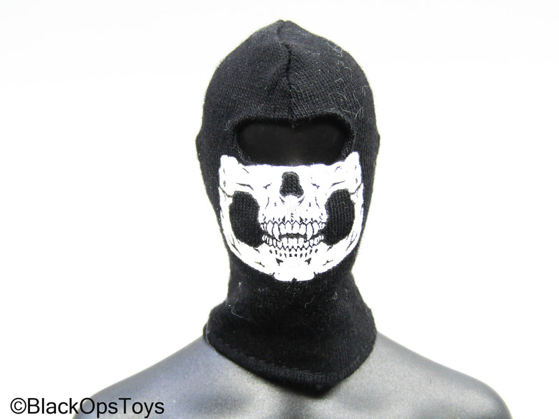Load image into Gallery viewer, Black Skull Balaclava
