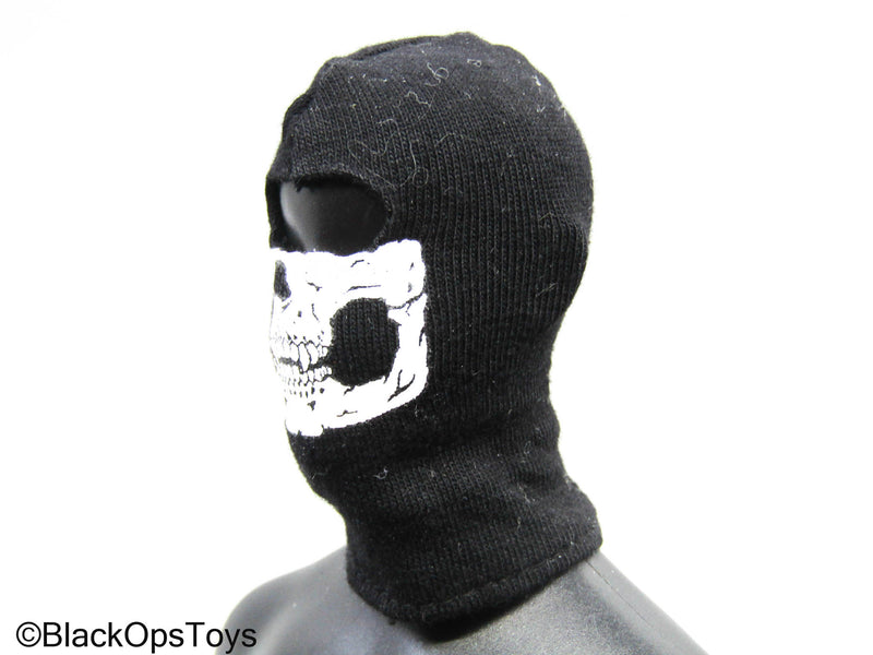 Load image into Gallery viewer, Black Skull Balaclava
