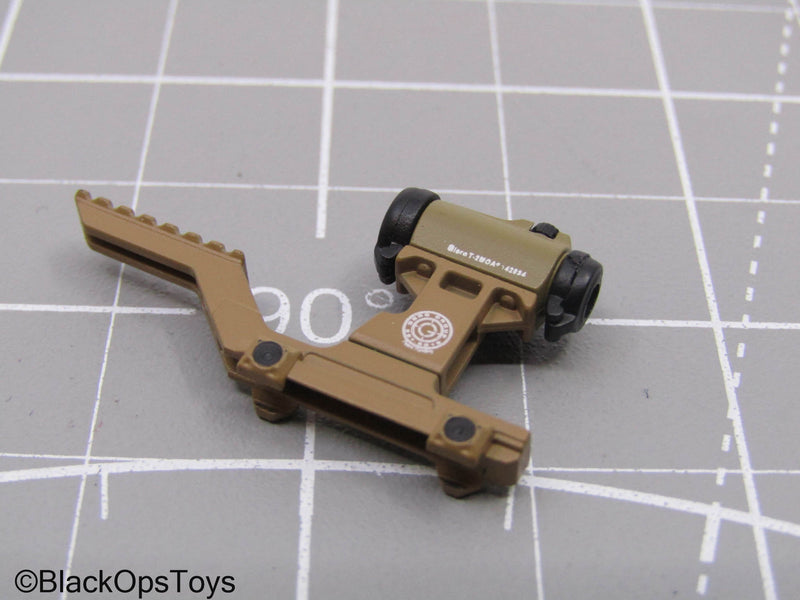 Load image into Gallery viewer, Tan Red Dot Sight w/Mount (Easy &amp; Simple)

